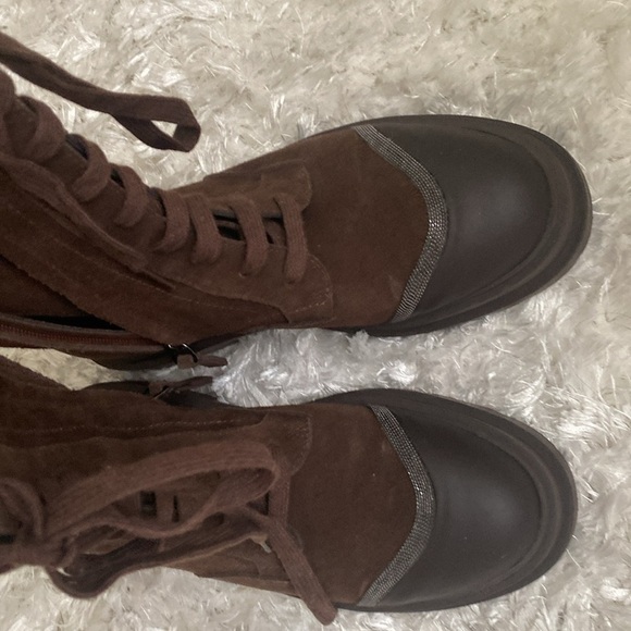Brunello Cucinelli suede boots size 37 - Picture 3 of 6